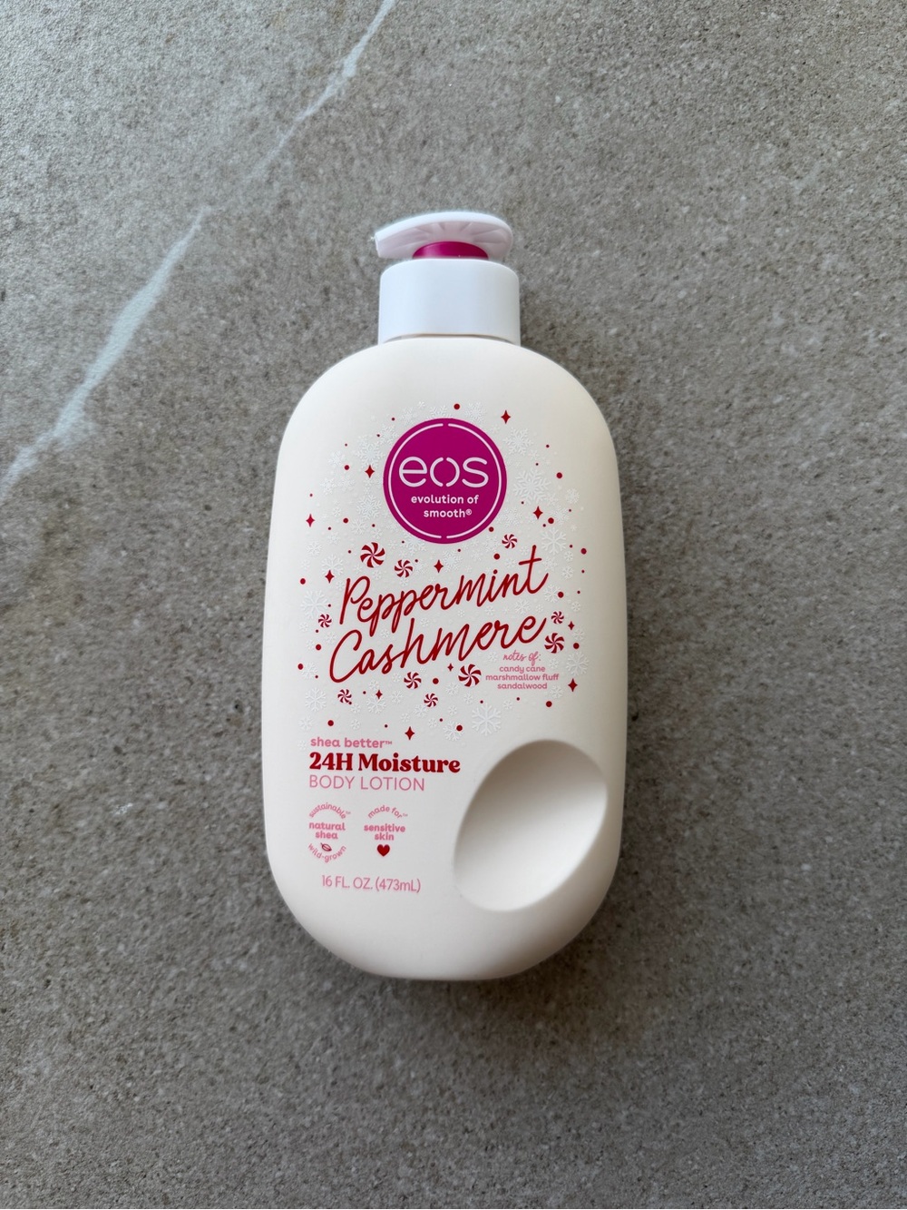 eos Peppermint Cashmere Body Lotion